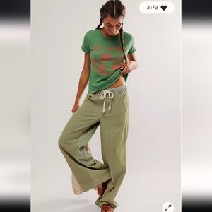 We The Free Milo Striped Pull-On Jeans